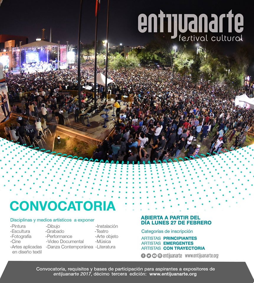 Convocatoria Entijuanarte 2017